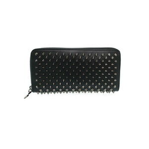 Christian Louboutin Panettone Studded Zip Around Long Wallet
